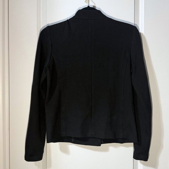 Vintage Liz Claiborne Double-Breasted Sweater – Black with Gold Buttons – Small - Picture 7 of 7